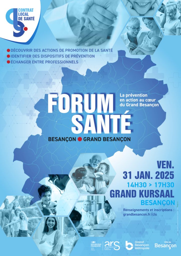 Affiche du forum Santé 2025