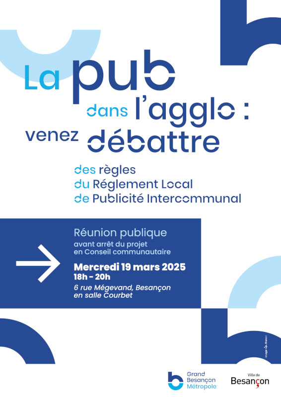 la pub dans l'agglo, venez en débattre ! 